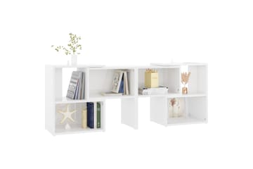 tv-skab 104x30x52 cm spånplade hvid højglans - Hvid - Møbler - TV borde & mediemøbler - TV-skab