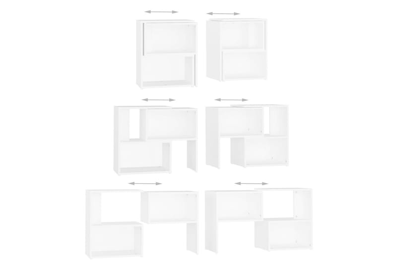 tv-skab 104x30x52 cm spånplade hvid - Hvid - Møbler - TV borde & mediemøbler - TV-skab