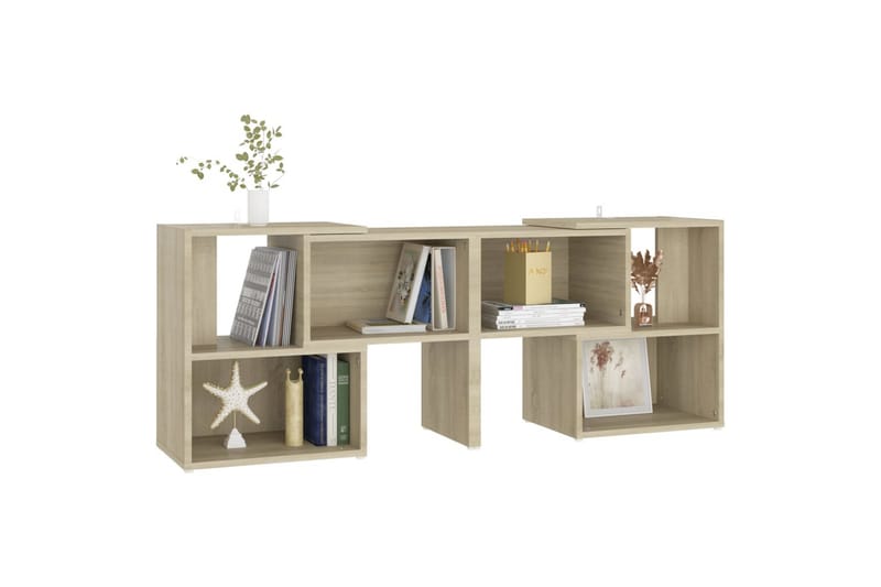 tv-skab 104x30x52 cm spånplade sonoma-eg - Brun - Møbler - TV borde & mediemøbler - TV-skab