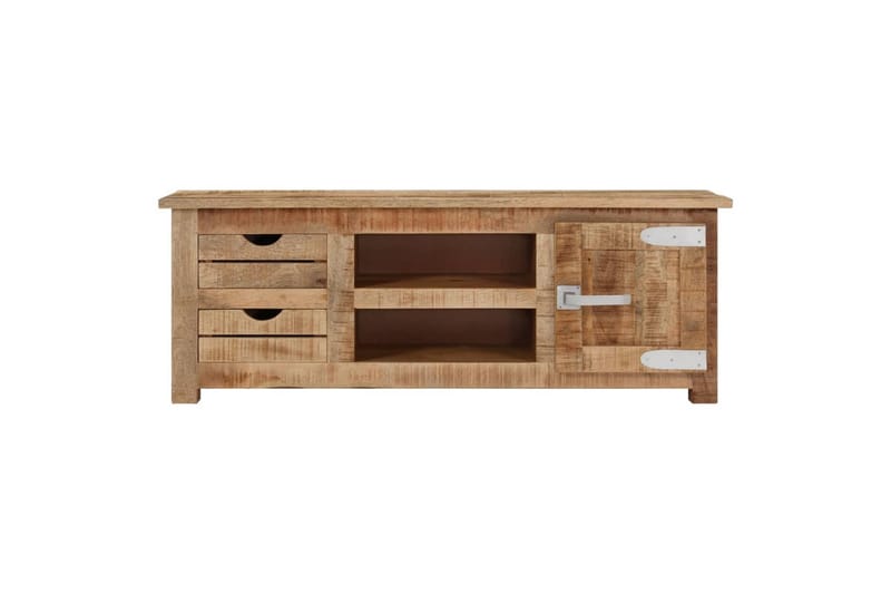 tv-skab 110x30x40 cm ru mangotræ - Brun - Møbler - TV borde & mediemøbler - TV-skab