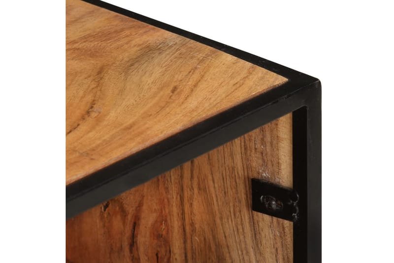 tv-skab 110x30x45 cm massivt akacietræ - Brun - Møbler - TV borde & mediemøbler - TV-skab