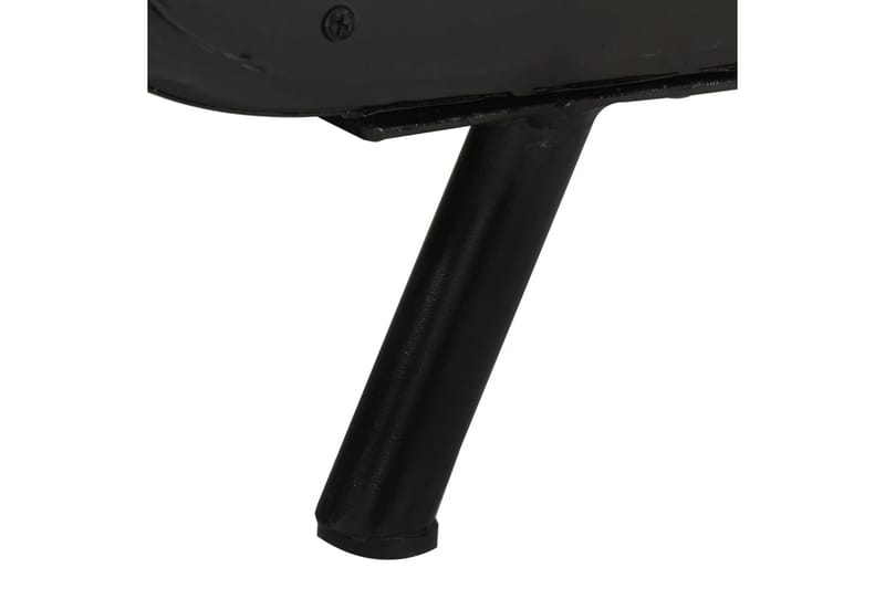 tv-skab 110x30x45 cm massivt genbrugstræ - Sort - Møbler - TV borde & mediemøbler - TV-skab