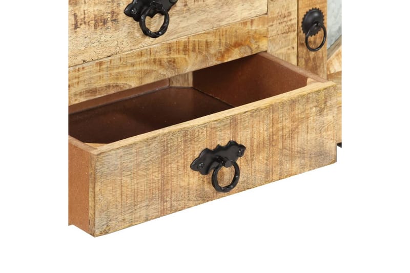 tv-skab 110x30x45 cm ru mangotræ - Brun - Møbler - TV borde & mediemøbler - TV-skab