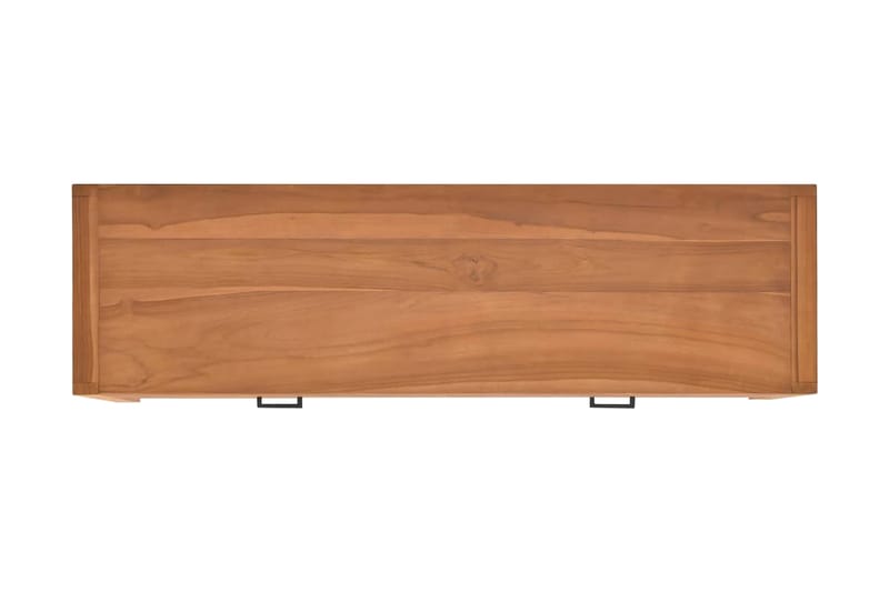 Tv-skab 140x40x45 cm genanvendt teaktræ - Brun - Møbler - TV borde & mediemøbler - TV-skab