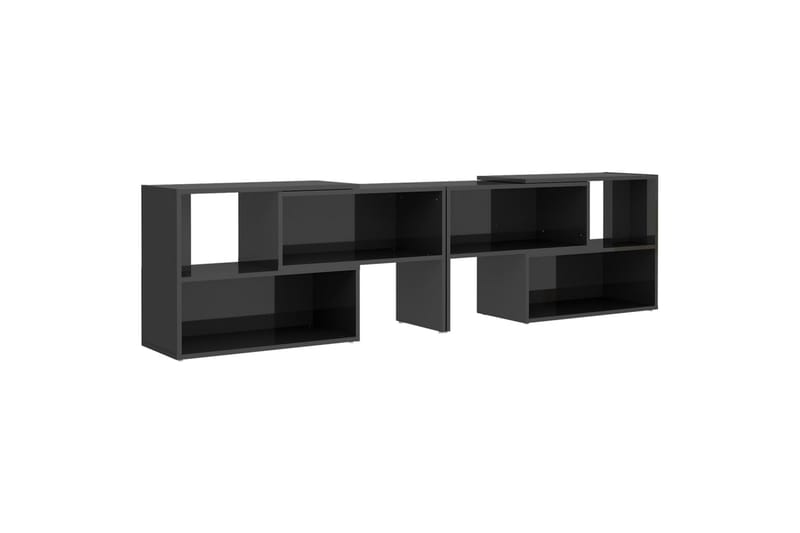 tv-skab 149x30x52 cm spånplade grå højglans - Grå - Møbler - TV borde & mediemøbler - TV-skab