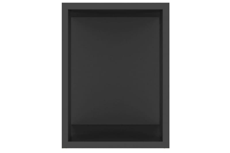 tv-skab 80x24x32 cm spånplade sort - Sort - TV-skab