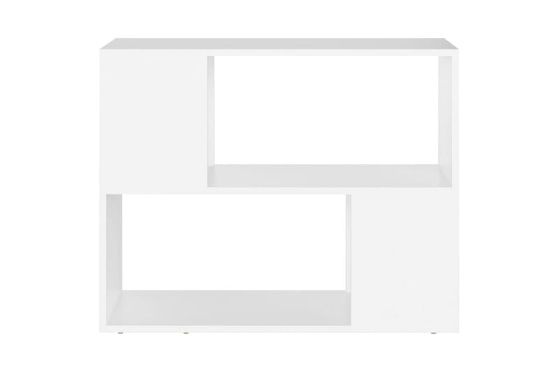 tv-skab 80x24x63 cm spånplade hvid - Hvid - TV-skab