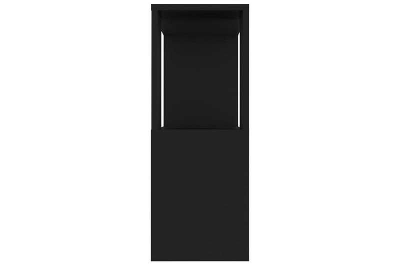 tv-skab 80x24x63 cm spånplade sort - Sort - Møbler - TV borde & mediemøbler - TV-skab
