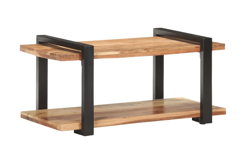 Tv-skab 90x40x40 cm massivt akacietræ - Brun - Møbler - TV borde & mediemøbler - TV-skab