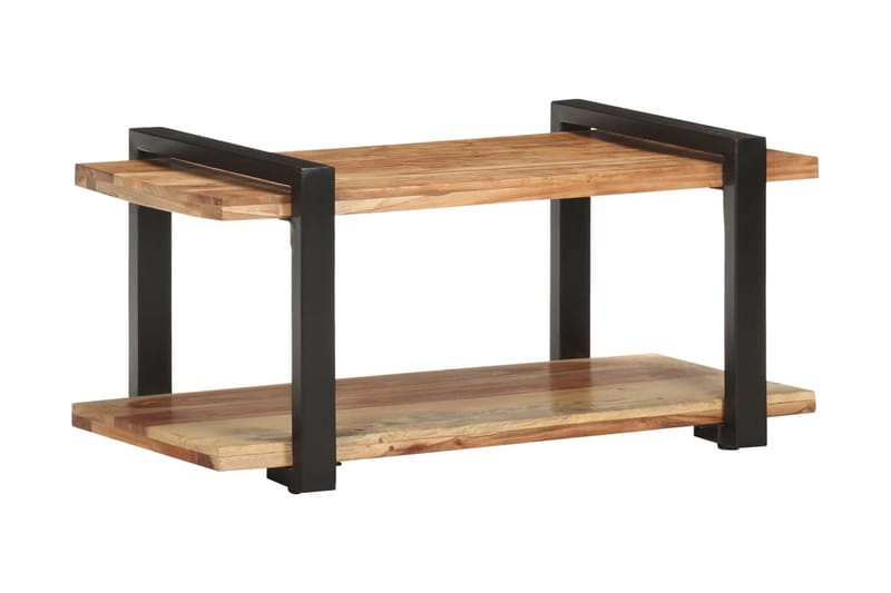 Tv-skab 90x40x40 cm massivt akacietræ - Brun - Møbler - TV borde & mediemøbler - TV-skab