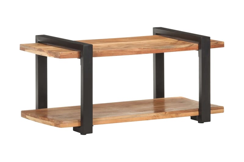 Tv-skab 90x40x40 cm massivt akacietræ - Brun - Møbler - TV borde & mediemøbler - TV-skab