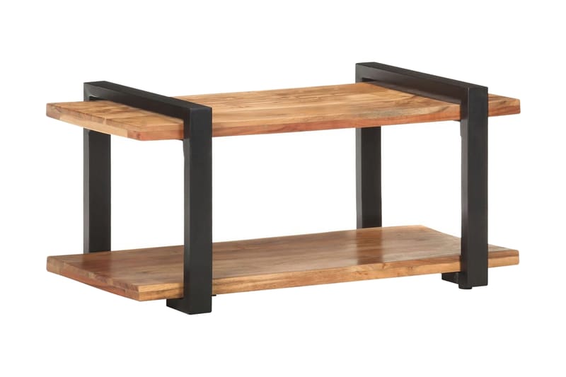 Tv-skab 90x40x40 cm massivt akacietræ - Brun - Møbler - TV borde & mediemøbler - TV-skab