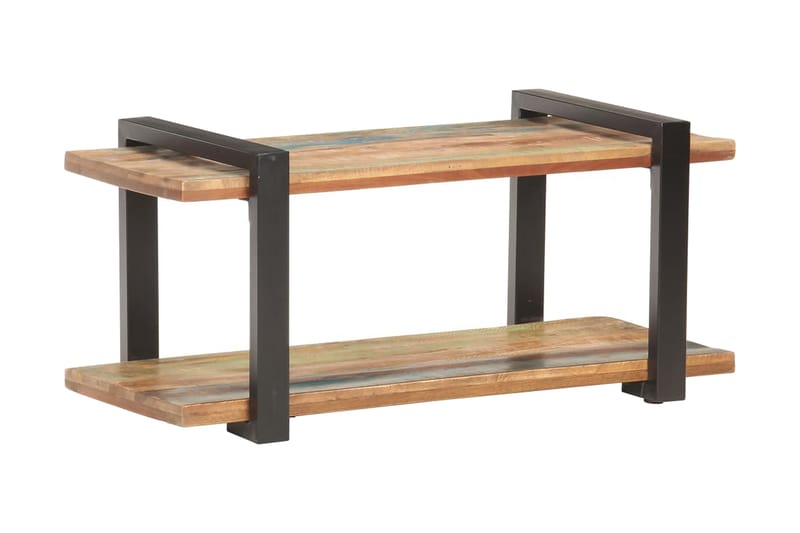 Tv-skab 90x40x40 cm massivt genbrugstræ - Brun - Møbler - TV borde & mediemøbler - TV-skab