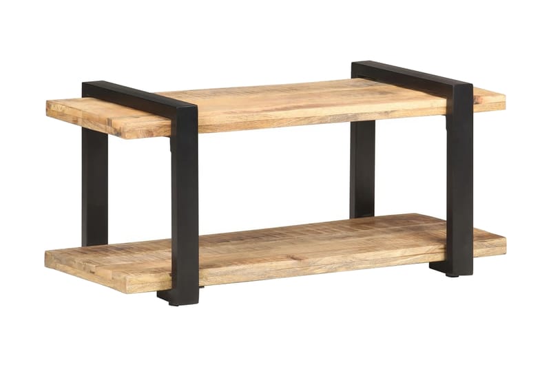 Tv-skab 90x40x40 cm ru mangotræ - Brun - Møbler - TV borde & mediemøbler - TV-skab