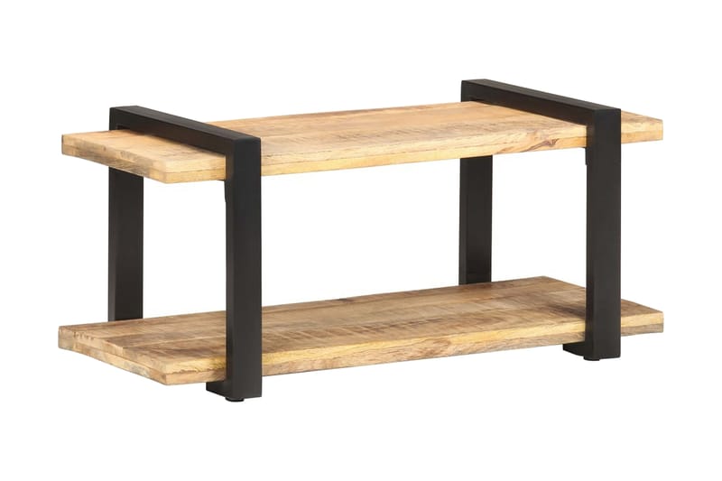 Tv-skab 90x40x40 cm ru mangotræ - Brun - Møbler - TV borde & mediemøbler - TV-skab