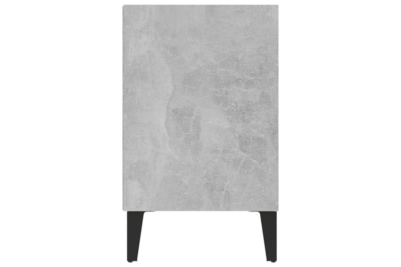 tv-skab m. metalben 103,5x30x50 cm betongrå - Grå - Møbler - TV borde & mediemøbler - TV-skab