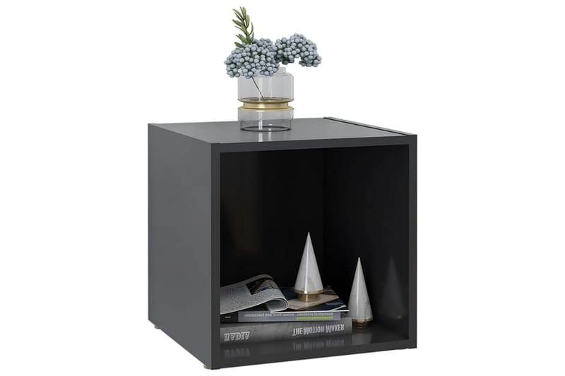 tv-skabe 2 stk. 37x35x37 cm spånplade grå - Grå - Møbler - TV borde & mediemøbler - TV-skab