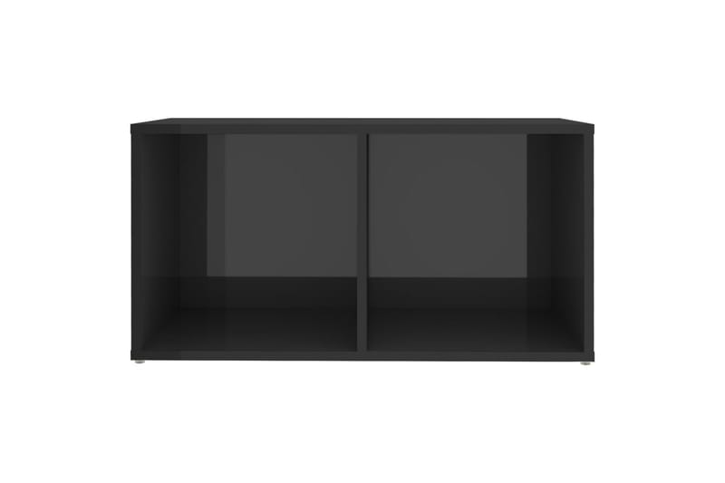 tv-skabe 2 stk. 72x35x36,5 cm spånplade grå højglans - Grå - TV-skab