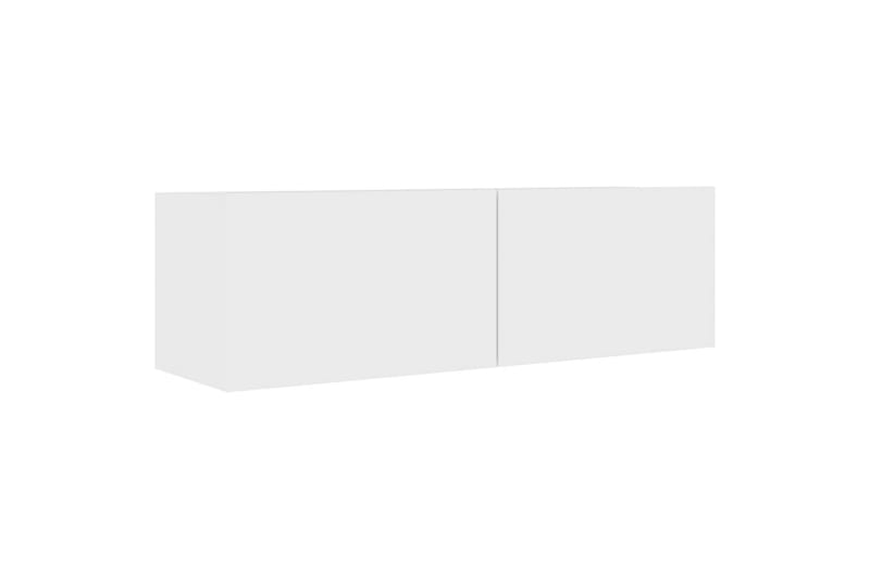 tv-skabe 4 stk. 100x30x30 cm spånplade hvid - Hvid - Møbler - TV borde & mediemøbler - TV-skab