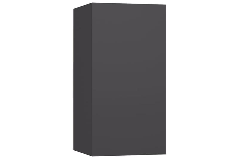 tv-skabe 4 stk. 30,5x30x60 cm spånplade grå - Grå - Møbler - TV borde & mediemøbler - TV-skab