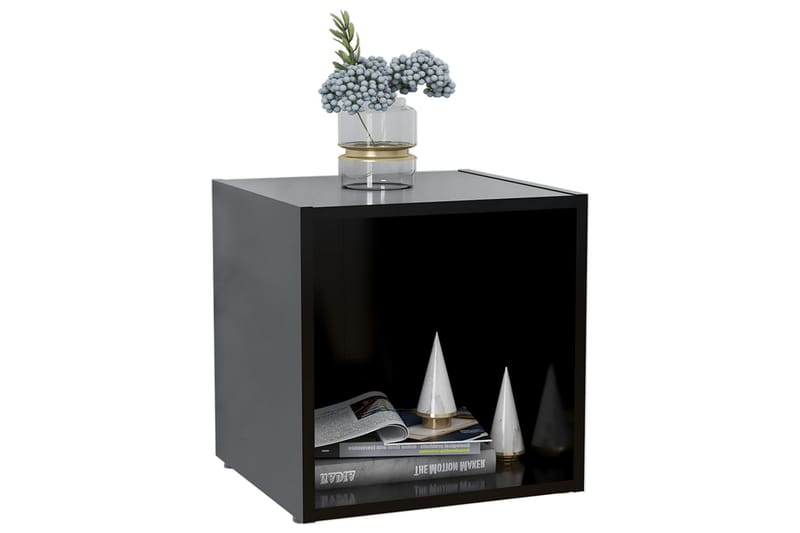 tv-skabe 4 stk. 37x35x37 cm spånplade sort - Sort - Møbler - TV borde & mediemøbler - TV-skab