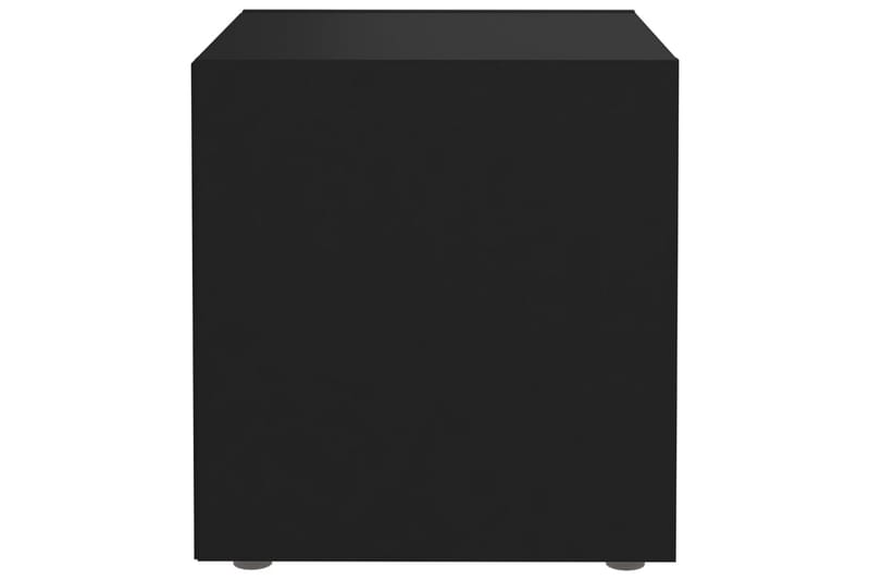 tv-skabe 4 stk. 37x35x37 cm spånplade sort - Sort - Møbler - TV borde & mediemøbler - TV-skab
