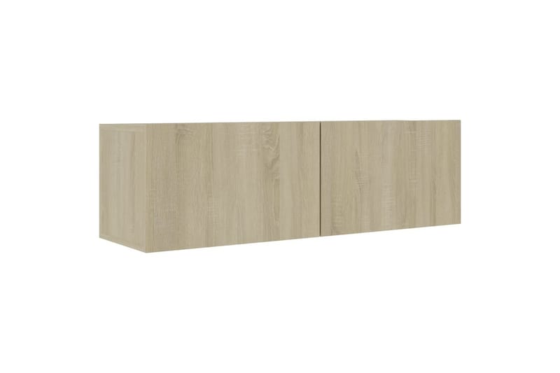 tv-skabe 4 stk. 60x30x30 cm spånplade sonoma-eg - Brun - TV-skab