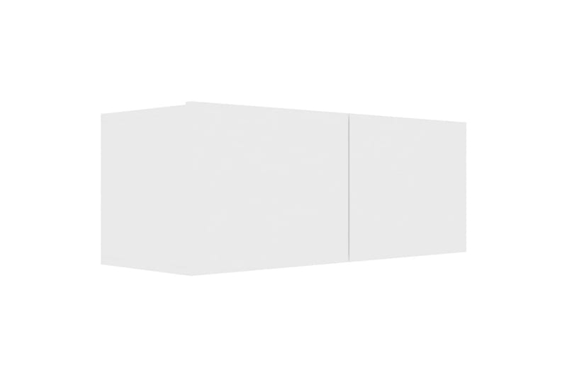 tv-skabe 4 stk. 80x30x30 cm spånplade hvid - Hvid - Møbler - TV borde & mediemøbler - TV-skab