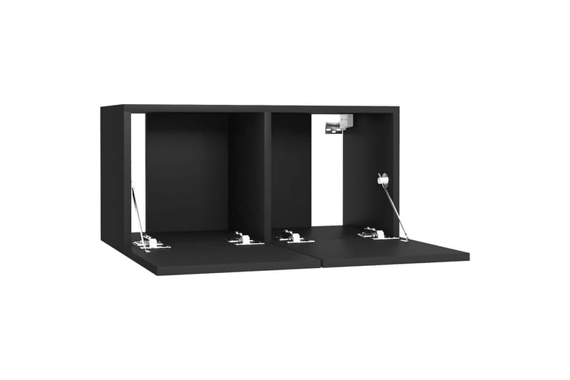tv-skabe 5 dele spånplade sort - Sort - Møbler - TV borde & mediemøbler - TV-skab