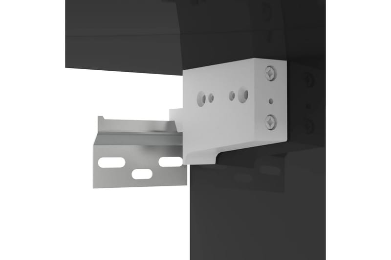 væghængt tv-skab 102x35x35 cm spånplade sort højglans - Sort - Møbler - TV borde & mediemøbler - TV-skab