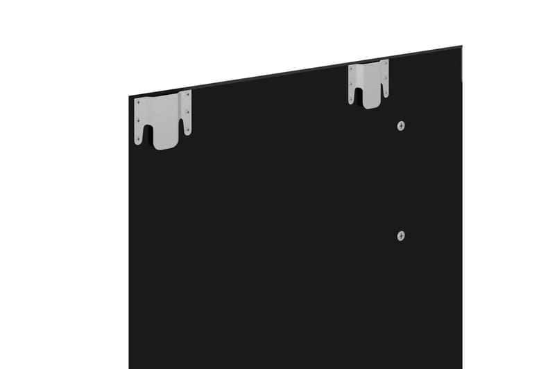 væghængt tv-skab 120x23,5x90 cm spånplade sort højglans - Sort - Møbler - TV borde & mediemøbler - TV-skab