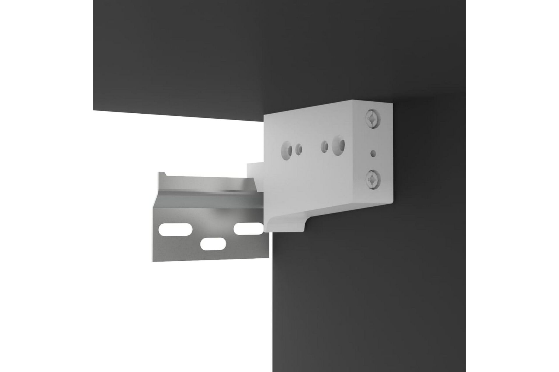 væghængte tv-skabe 3 stk. 60x30x30 cm sort - Sort - Møbler - TV borde & mediemøbler - TV-skab
