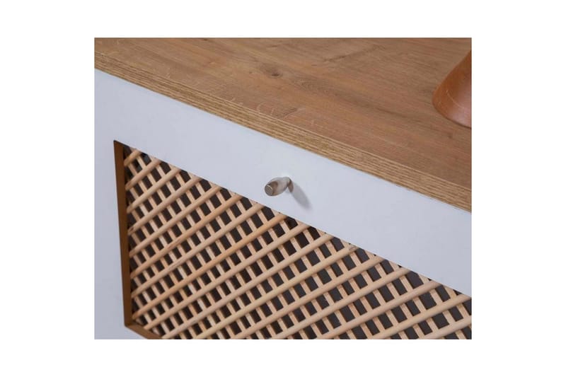 TV-skab Velin Hvid / Eg - Hvid / Eg - Møbler - TV borde & mediemøbler - TV-borde