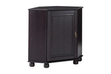 Welton Gulvstående Tv-bord 50 cm med Opbevaring i Mørkt Træ - Mørkebrun - Møbler - TV borde & mediemøbler - TV-borde