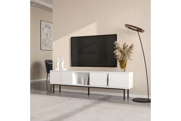 TV-skab Zeiran Hvid - Hvid - Møbler - TV borde & mediemøbler - TV-borde