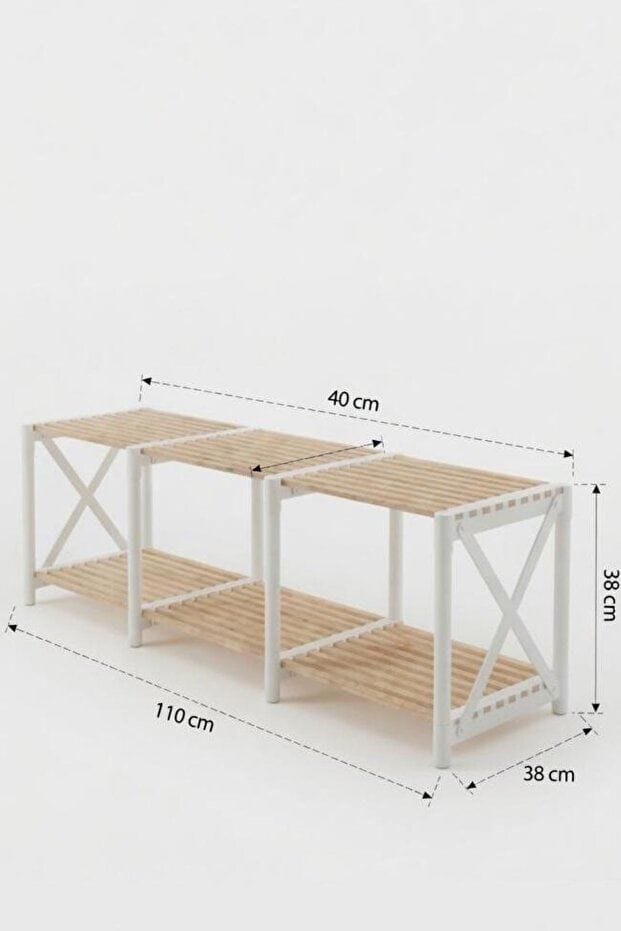 TV Stand Hanah Home Hvid - Møbler - TV borde & mediemøbler - TV-borde