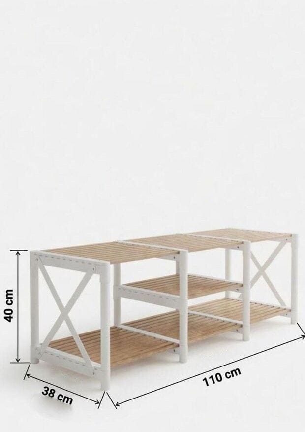 TV Stand Hanah Home Hvid - Møbler - TV borde & mediemøbler - TV-borde