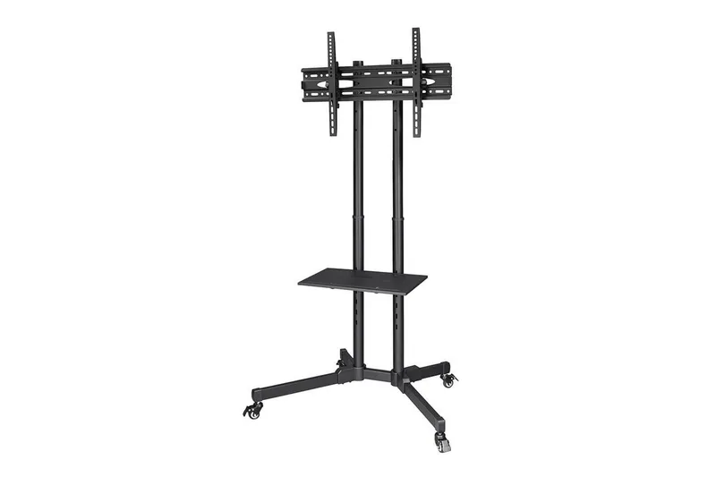 TV-stativ Hama VESA Trolley op til 75 sort, Sort