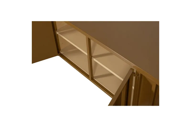 TV-stativ Niveau - Honninggul - Møbler - TV borde & mediemøbler - TV-borde