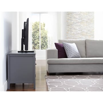 TV-stativ Sanus 32-60 Drejbar Vesa 600x400 Sort - Sort - Møbler - TV borde & mediemøbler - Mediestativ & vægbeslag