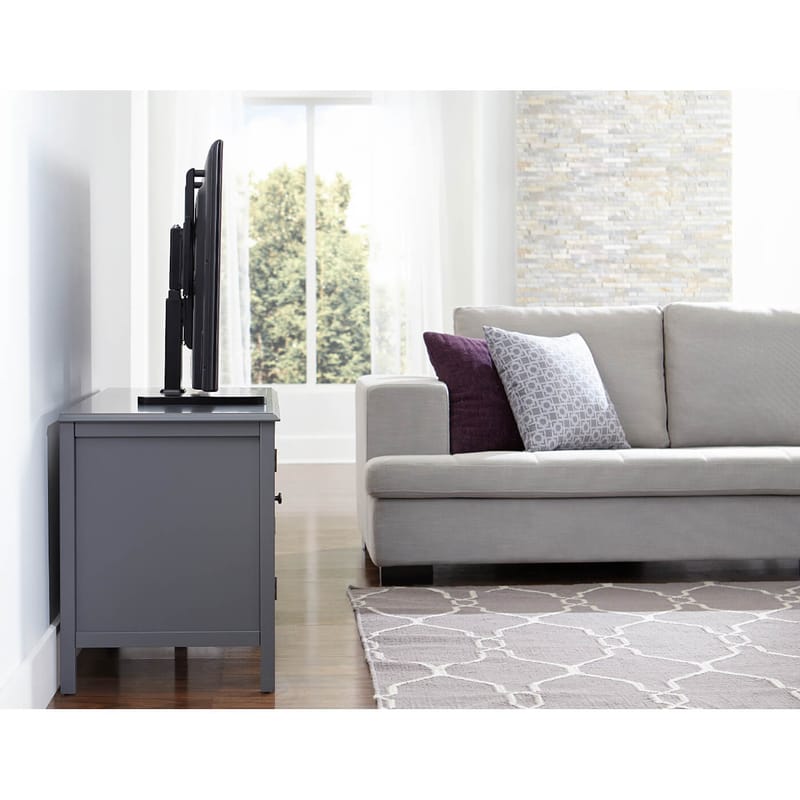 TV-stativ Sanus 32-60 Drejbar Vesa 600x400 Sort - Sort - Møbler - TV borde & mediemøbler - Mediestativ & vægbeslag