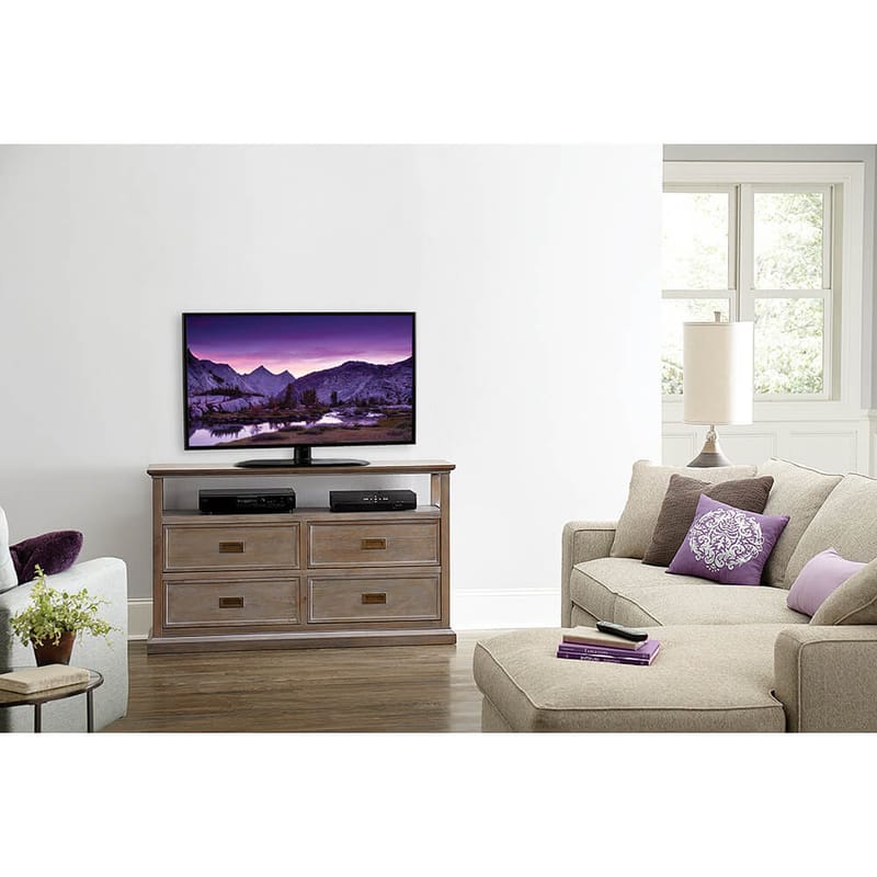 TV-stativ Sanus 32-65 Drejbar Vesa 600x400 Sort - Sort - Møbler - TV borde & mediemøbler - Mediestativ & vægbeslag