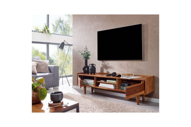 Tv-stativ Wohnling Brun - Møbler - TV borde & mediemøbler - TV-borde