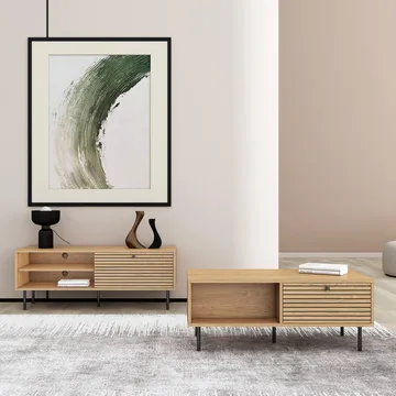 TV-table HOME4YOU - egebark - Møbler - TV borde & mediemøbler - TV-borde