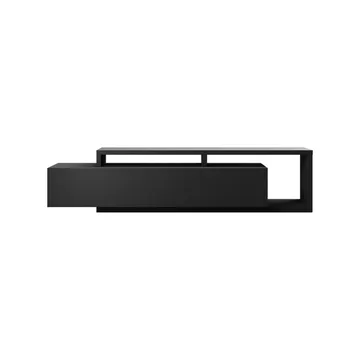 TV-Unit Bota 1 Skuffe - Sort Supermat - Møbler - TV borde & mediemøbler - TV-borde