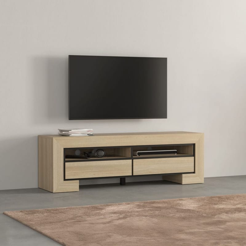 TV-Unit Cuba II med 2 Skuffer - Møbler - TV borde & mediemøbler - TV-borde