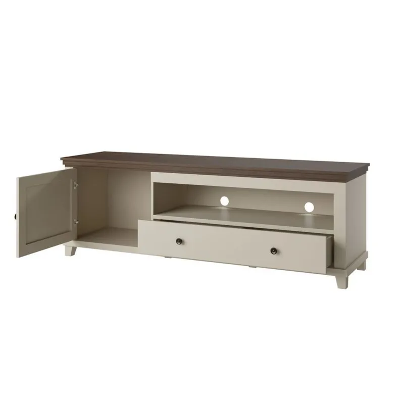 TV-Unit Evora 1 Dør 1 Skuffe - Lys Beige - Møbler - TV borde & mediemøbler - TV-borde