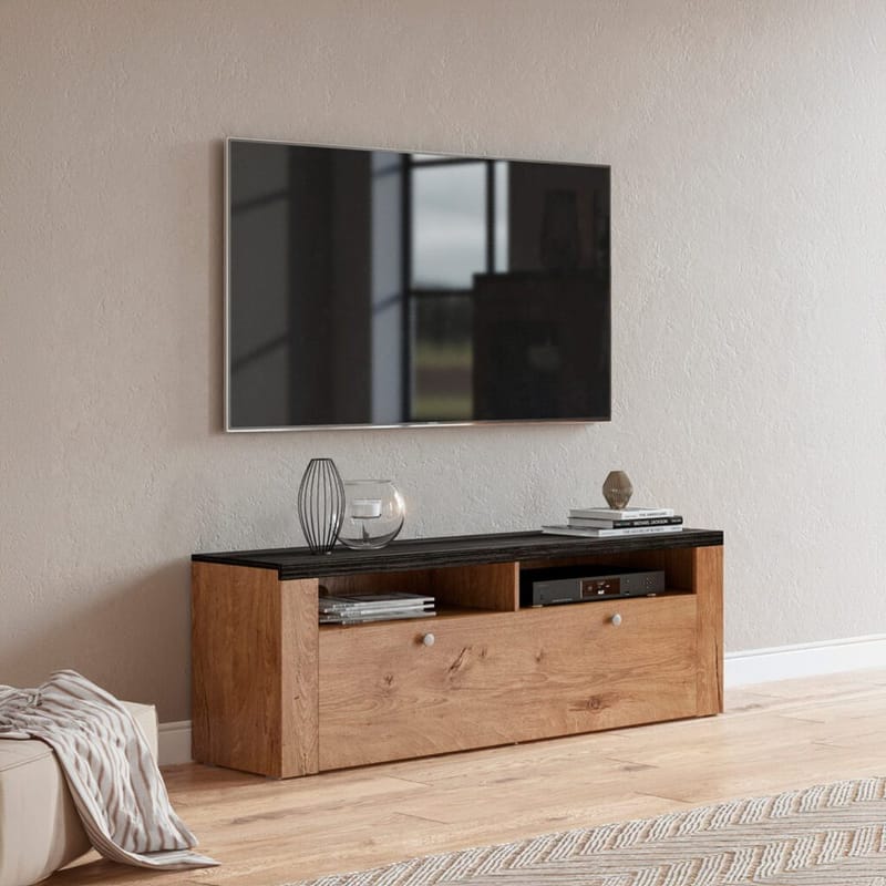 TV-Unit Larona 2 klapper - Lefkas Eg - Touchwood - Møbler - TV borde & mediemøbler - TV-borde