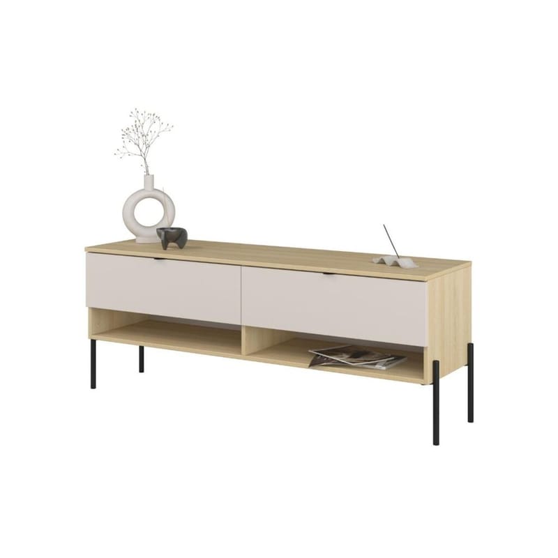 TV-Unit Ore med 2 skuffer - Cashmere - Møbler - TV borde & mediemøbler - TV-borde