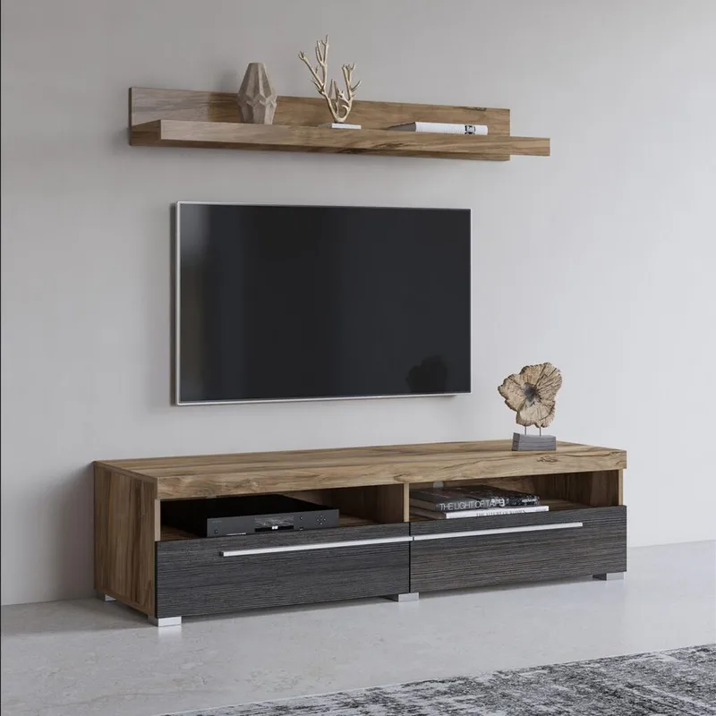 TV-Unit Roger 2 Klapper - Møbler - TV borde & mediemøbler - TV-borde